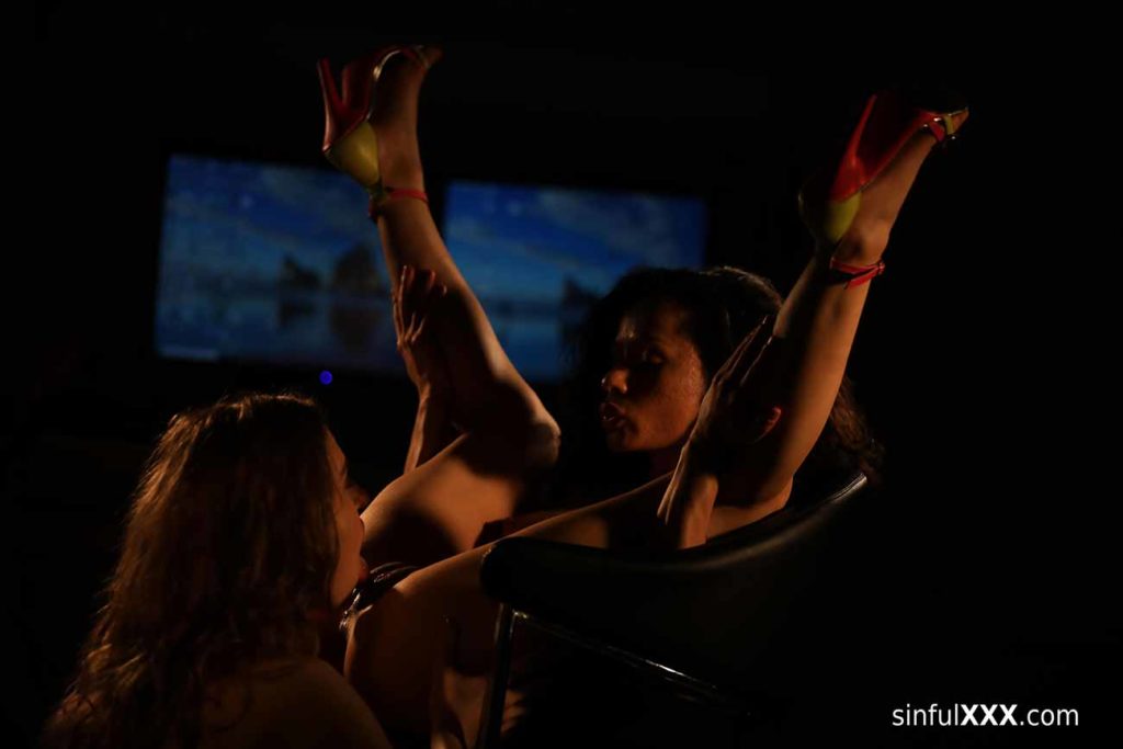 Stacy Bloom and Jayla DeAngelis in lesbian usual business 7